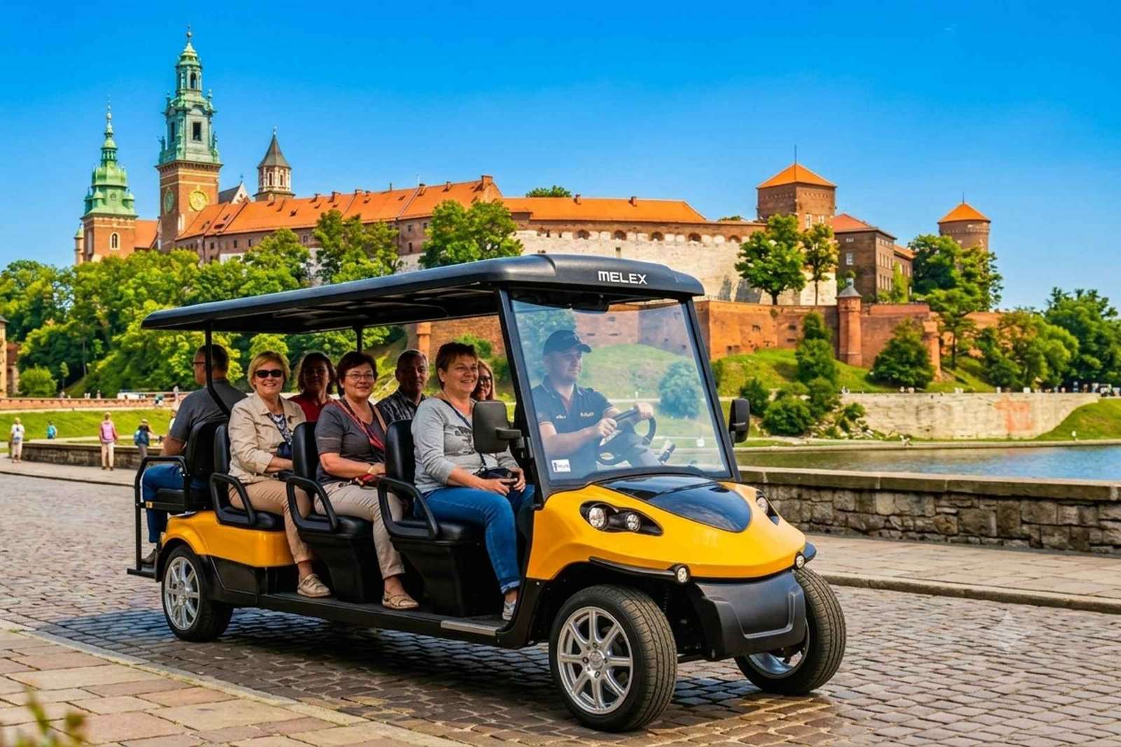 Krakau: stadstour met een elektrische buggy