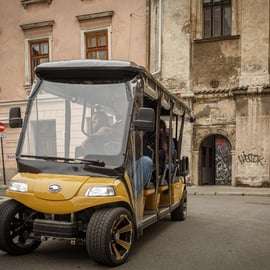 Krakau: Golf Cart Sightseeingtour durch den Altstadtbezirk