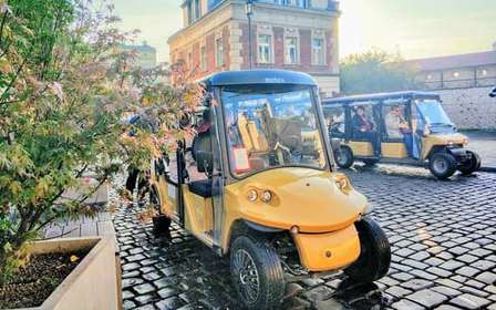 Krakau: Jüdisches Viertel und Ghetto Sightseeing Golf Cart Tour