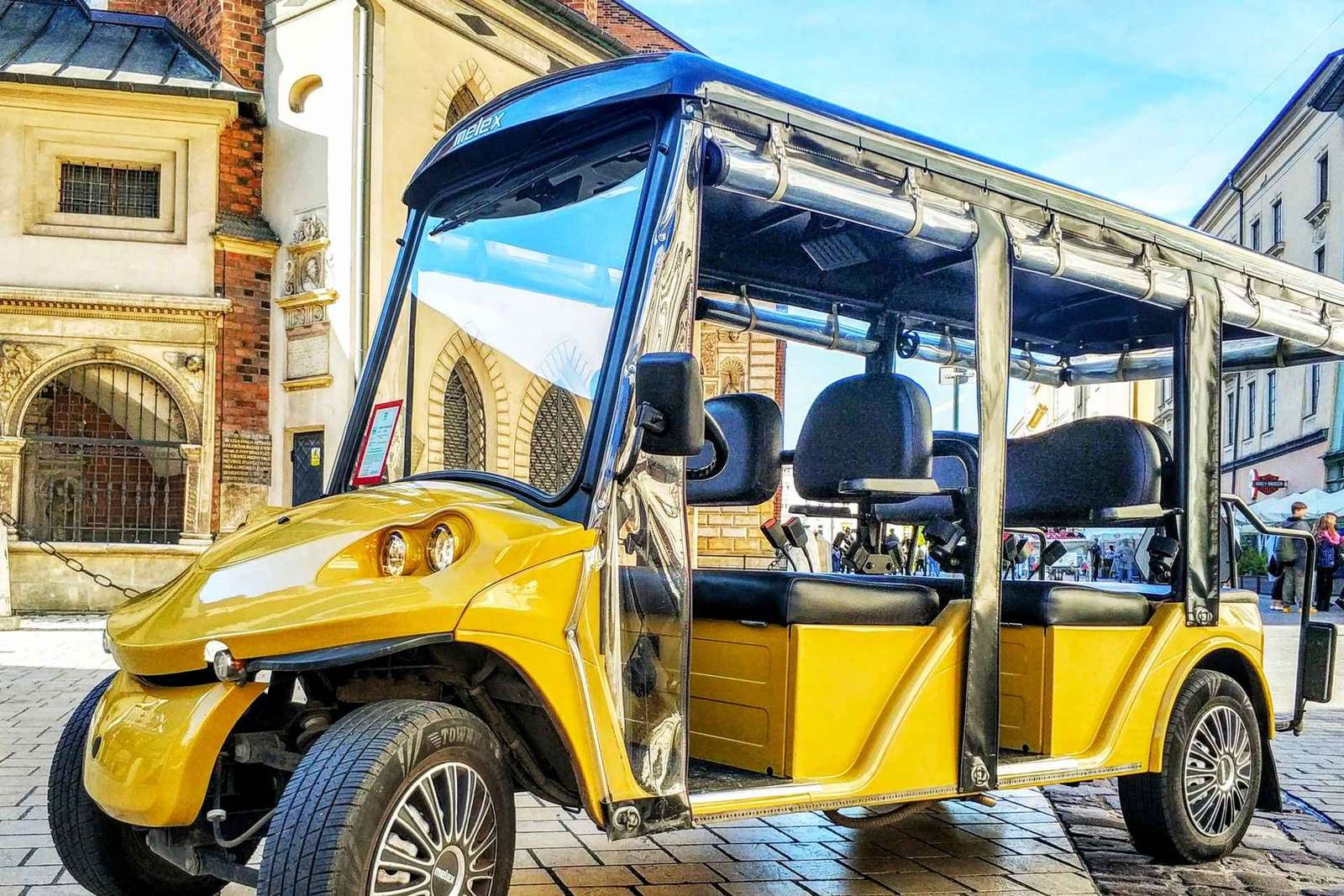 Krakau: Jüdisches Viertel und Ghetto Elektrische Golf Cart Tour