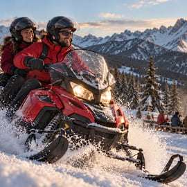 Krakau: Tour nach Zakopane mit Schneemobilen & Lagerfeuer