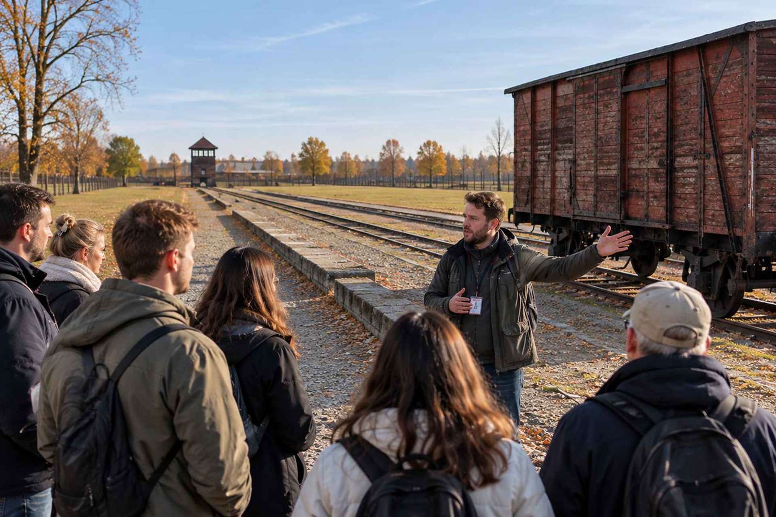 Krakau: Tour zu den historischen Stätten von Auschwitz – Besichtigung der Außenanlagen