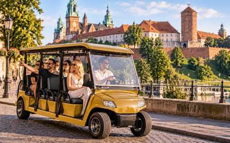 Krakau: Golf Cart Sightseeingtour durch den Altstadtbezirk