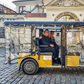 Krakau: Jüdisches Viertel und Ghetto Elektrische Golf Cart Tour