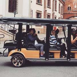 Stadtführung Krakau, Golfwagen. Private Komplett-Tour!