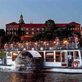 Krakau: rondvaart over de rivier de Wisla