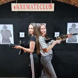 Krakau Axe Mate Club: Toegangbewijs schietbaan