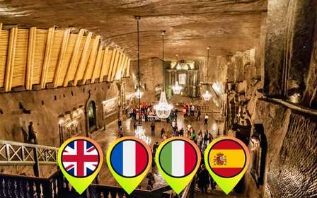 Von Krakau aus: Führung durch das Salzbergwerk Wieliczka
