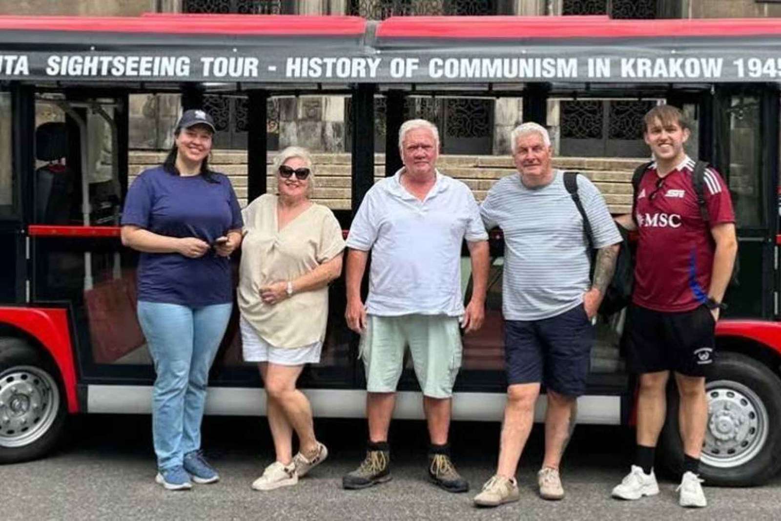 Krakau: Kommunistische Tour Stadtbesichtigung Nowa Huta E Golfwagen