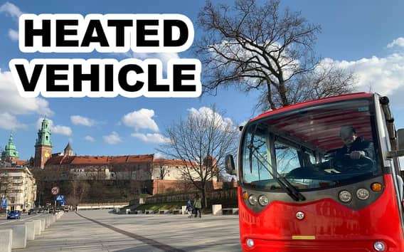 Krakau: Sightseeingtour durch die Stadt mit einem gemeinsamen oder privaten Golfwagen