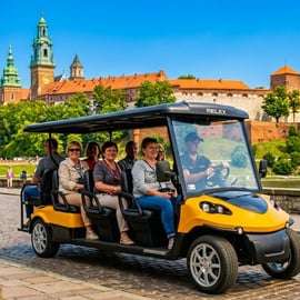 Krakau: stadstour met een elektrische buggy