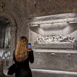 Vanuit Krakau: Wieliczka zoutmijn tour