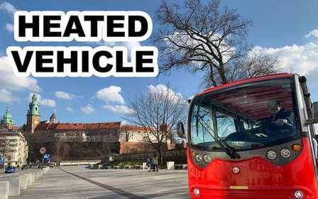 Krakau: Sightseeingtour durch die Stadt mit einem gemeinsamen oder privaten Golfwagen