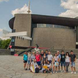 Communistische wandeltour Krakau - Nowa Huta in het Engels