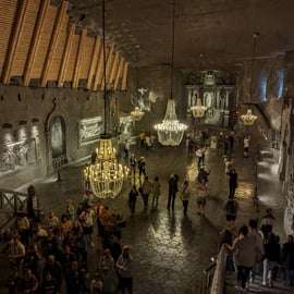 Vanuit Krakau: Wieliczka zoutmijn tour
