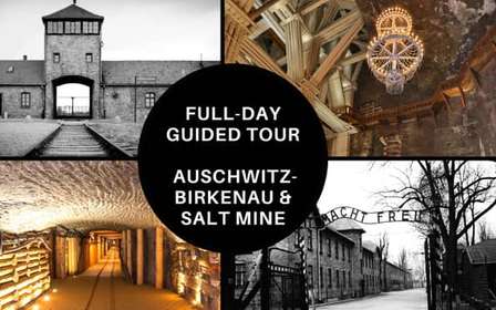 Von Krakau aus: Auschwitz-Birkenau und Salzbergwerk - geführte Tour