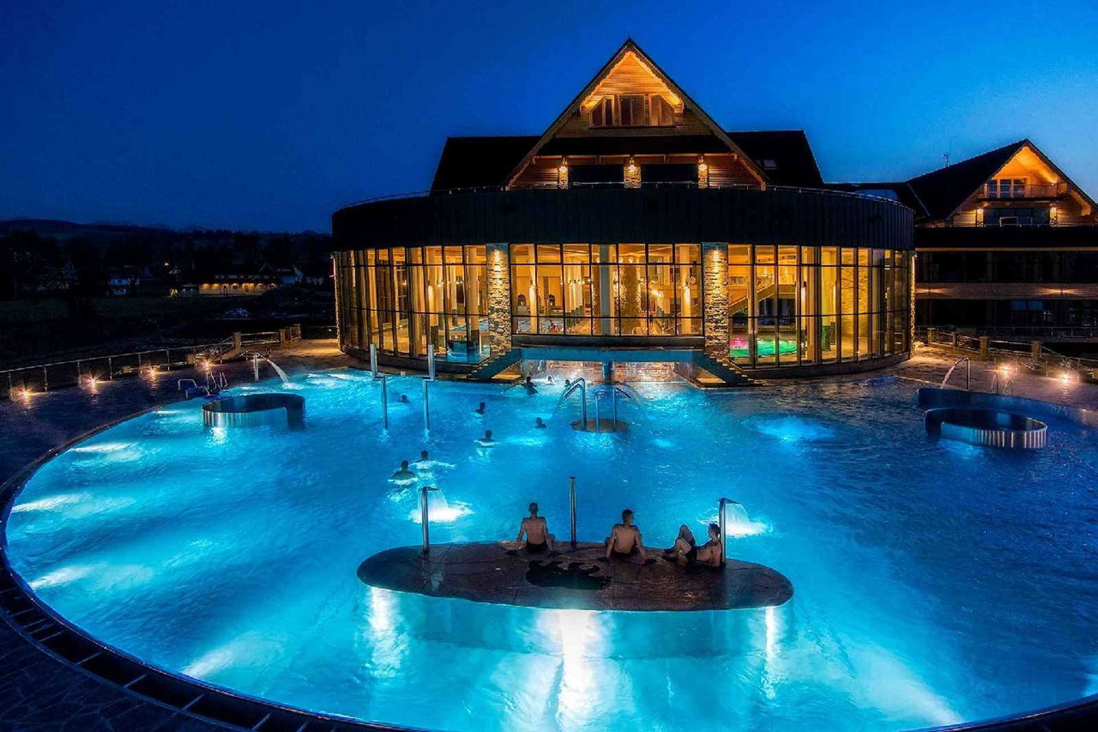 Krakau: Thermalbad-Abenderlebnis