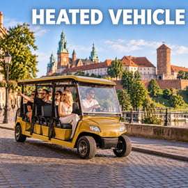 Krakau: Golf Cart Sightseeingtour durch den Altstadtbezirk