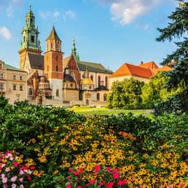 Krakau: audiogidstour Wawel-heuvel