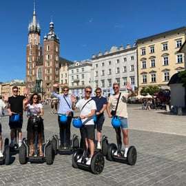 Krakau: Segwaytour door de oude stad 2 uur