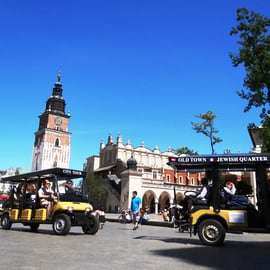 Krakau: stadstour per elektrische golfkar