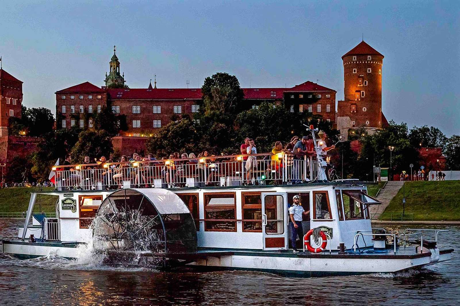 Krakau: rondvaart over de rivier de Wisla