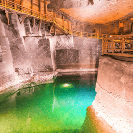 Von Krakau aus: Führung durch das Salzbergwerk Wieliczka