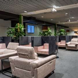 Business-Lounge am Flughafen KRK Krakau Johannes Paul II-Balice