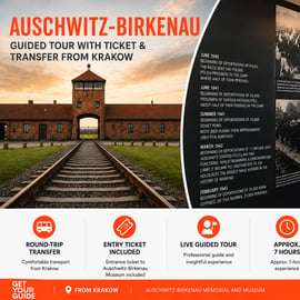 Krakau: Auschwitz Birkenau Last Minute Tour - Reservering voor de volgende dag