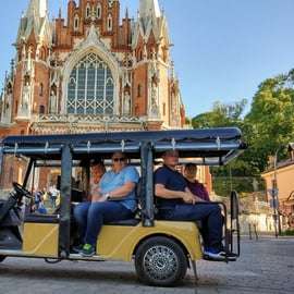 Krakau: Jüdisches Viertel und Ghetto Elektrische Golf Cart Tour