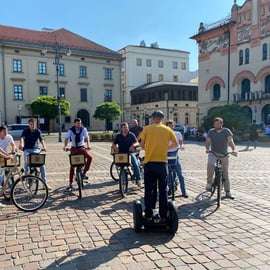 Krakau: Fietstour door de oude stad met een gids