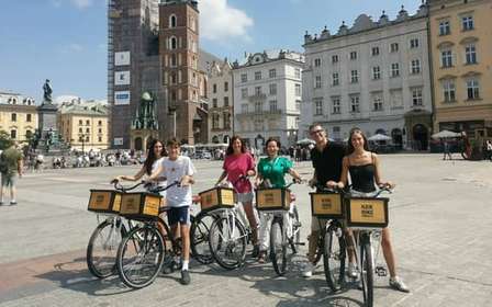 Krakau: Fahrradtour durch die Altstadt mit einem Guide