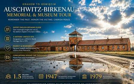 Krakau: Auschwitz-Birkenau rondleiding met hotel transfer