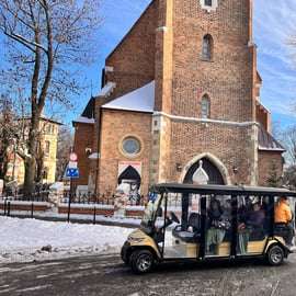 Krakau: Geführte Stadttour mit Golfbuggy und Abholung vom Hotel