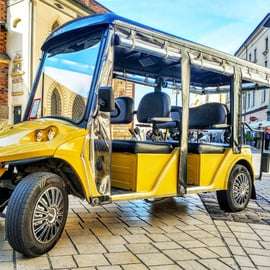 Krakau: Jüdisches Viertel und Ghetto Elektrische Golf Cart Tour