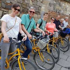 Krakau: Fietstocht door de Oude Stad, Kazimierz en het Getto
