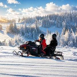 Krakau: Tagestour nach Zakopane mit Schneemobilen, Lagerfeuer und heißen Quellen