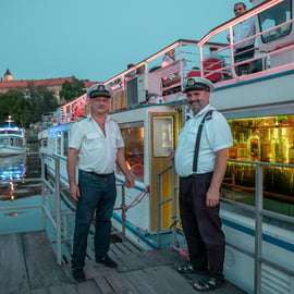 Krakau: Abendliche Schifffahrt mit einem Glas Wein