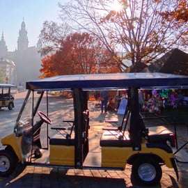 Krakau: stadstour per elektrische golfkar
