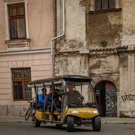 Krakau: Regelmäßige erweiterte Sightseeingtour mit dem Golfwagen