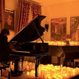 Krakau: Chopin-Konzert bei Kerzenschein mit Wein