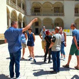 Krakau: Kasteel en kathedraal Wawel met gids