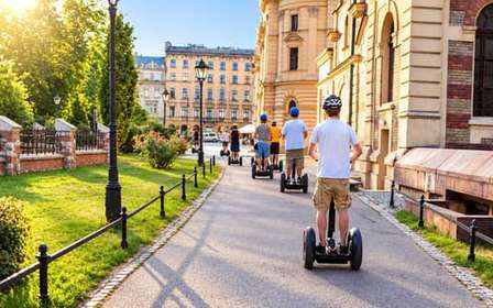Krakau: begeleide Segway-tour door de oude stad