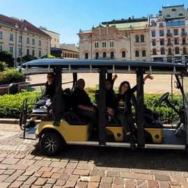 Krakau: stadstour met een elektrische buggy