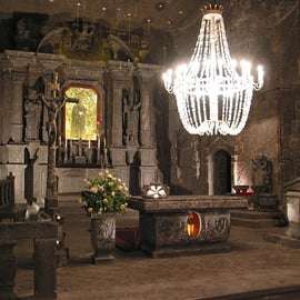 Ab Krakau: Führung durch das Salzbergwerk Wieliczka mit Transfer