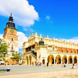Krakau: Stadsrondleiding per elektrische golfkar