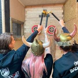 Krakau: Axt-Werfen-Spaß