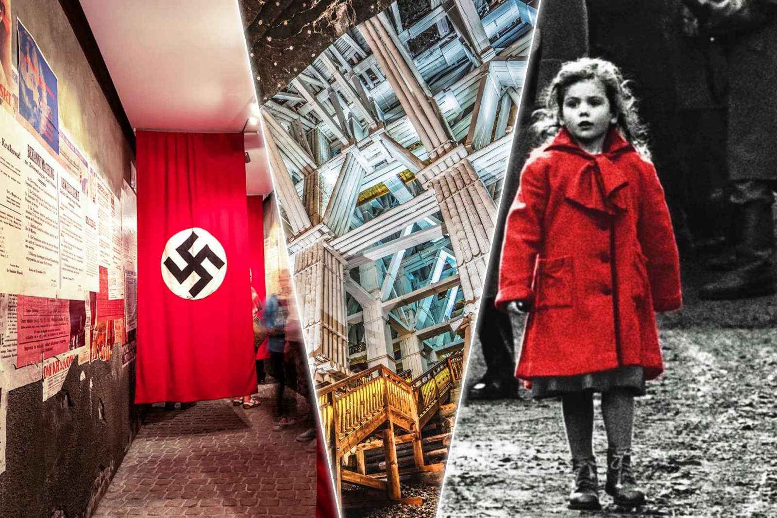 Vanuit Krakau: Halve dag tour door de zoutmijn en de fabriek van Schindler