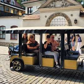 Krakau: stadstour met een elektrische buggy
