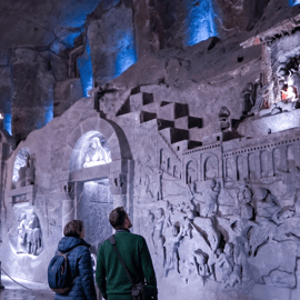 Krakau: Ticket für das Salzbergwerk Wieliczka mit Führung und Abholung